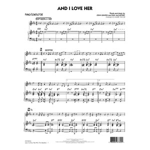 Jazz Combo Pak 45 (The Beatles) - Piano/Conductor